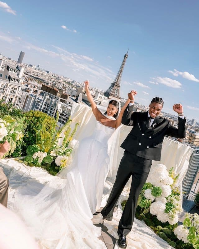 Set de Mariage – Bouquet de Mariée, Boutonnière & Deux Compositions au Sol – Vert avec Mousse