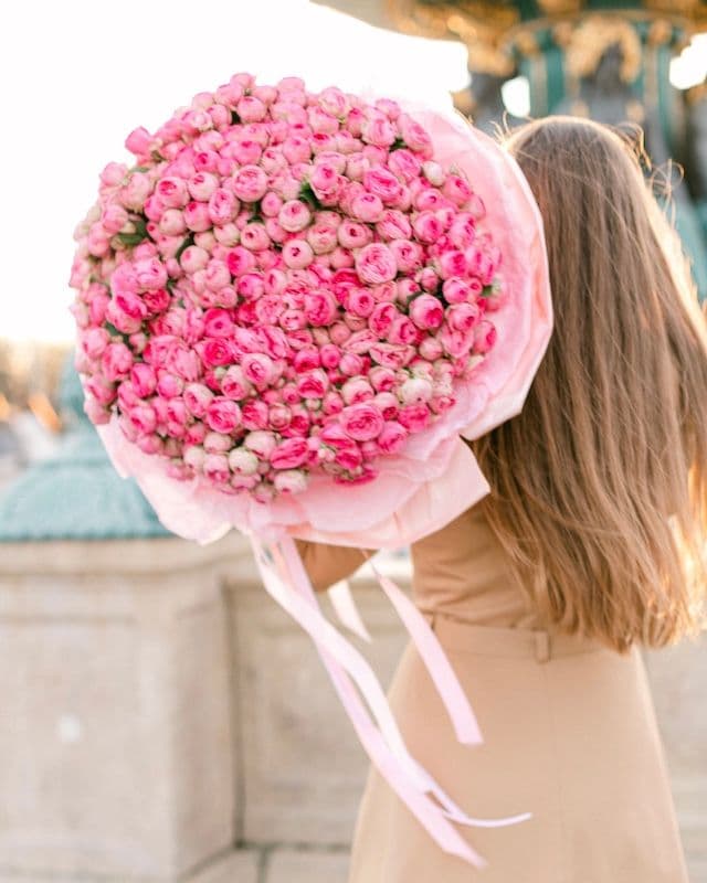 Bouquet Géant de Roses Giselle
