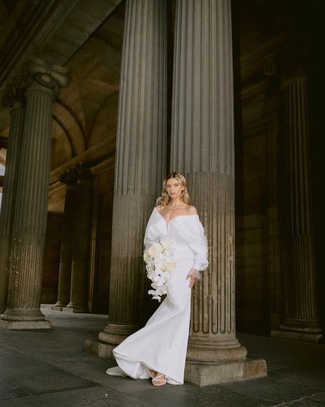 Bouquet de Mariée Cascade
