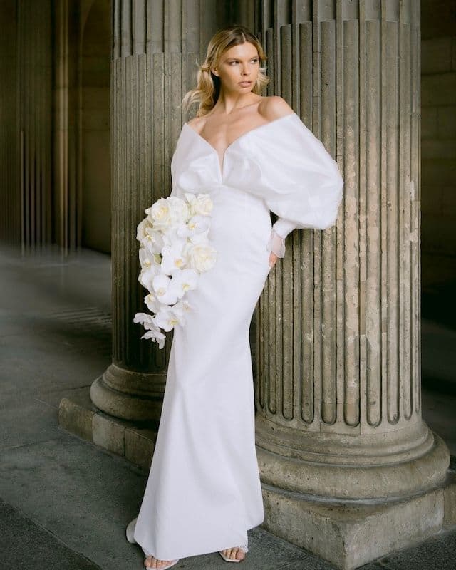 Bouquet de Mariée Cascade