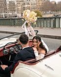 Champagne & Soft Pink Bridal Bouquet – Elegant Romance