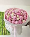 Bouquet 50 pivoines | Bowl of Cream