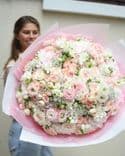 Grand bouquet dans des tons doux