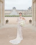 Bouquet de mariée oversize – Élégance blanche en style classique moderne