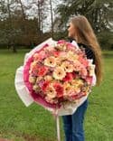 Bouquet délicat avec gerbera