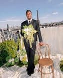 Bouquet de Mariée Vert Tendance à Paris