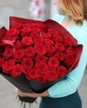 Bouquet de 35 roses rouges Freedom