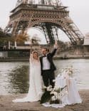 Élégance Verte & Blanche – Fleurs de Mariage à Paris