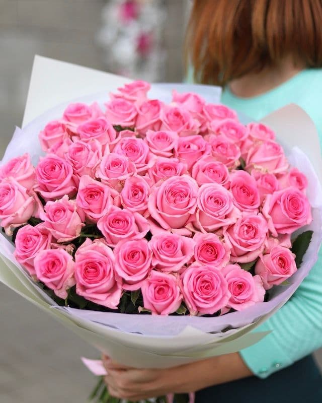 Bouquet de 40 Roses Revival roses