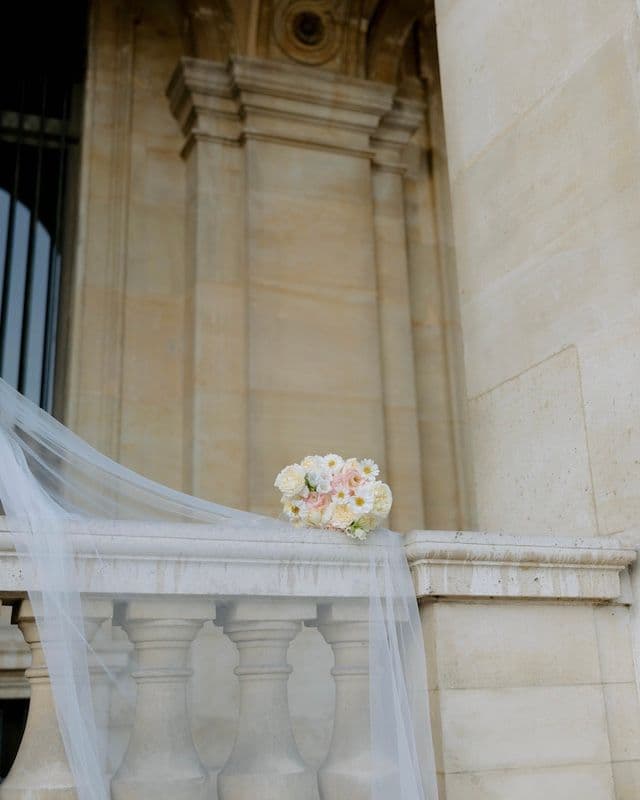 Bouquet de Mariée Rose Doux